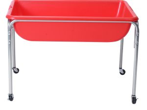 Large Red Sensory Table