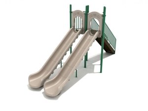 Freestanding 6' Double Sectional Straight Slide