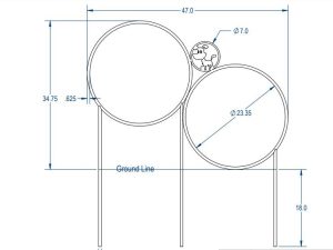 2 Hoop Jump Dimensions