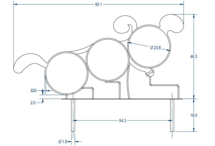 images 3 Hoop Dog Jump Dimensions