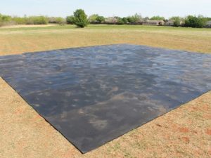 The Gaga Ball Pit 5/8" thick vulcanized interlocking rubber Gaga Ball Pit flooring is perfect for play areas to help keep them safe and free of mud, dirt, rocks and sticks.