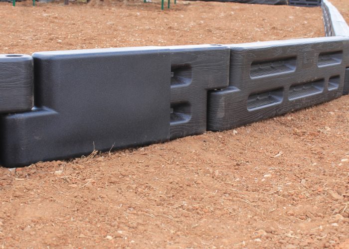 images The Adjustable End Cap can shorten a 4'x12" Border Timber to a 1'x12" Border Timber