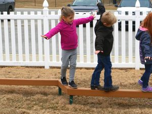 Balance Beam Zig Zag can be enjoyed independently or with friends