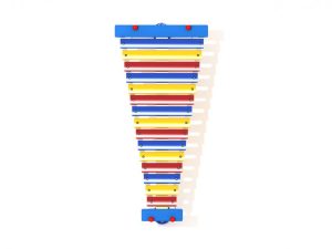 Top view of the Metallophone