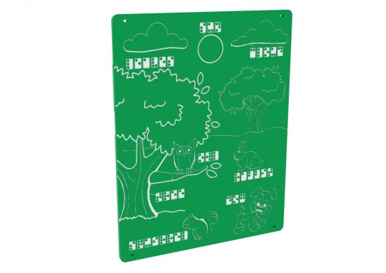 images Braille Playground Panel - Front