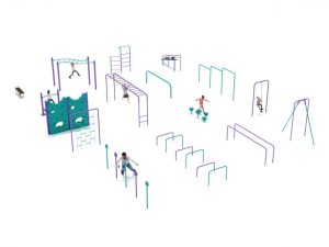 16 Piece Premier Kids Gym Course