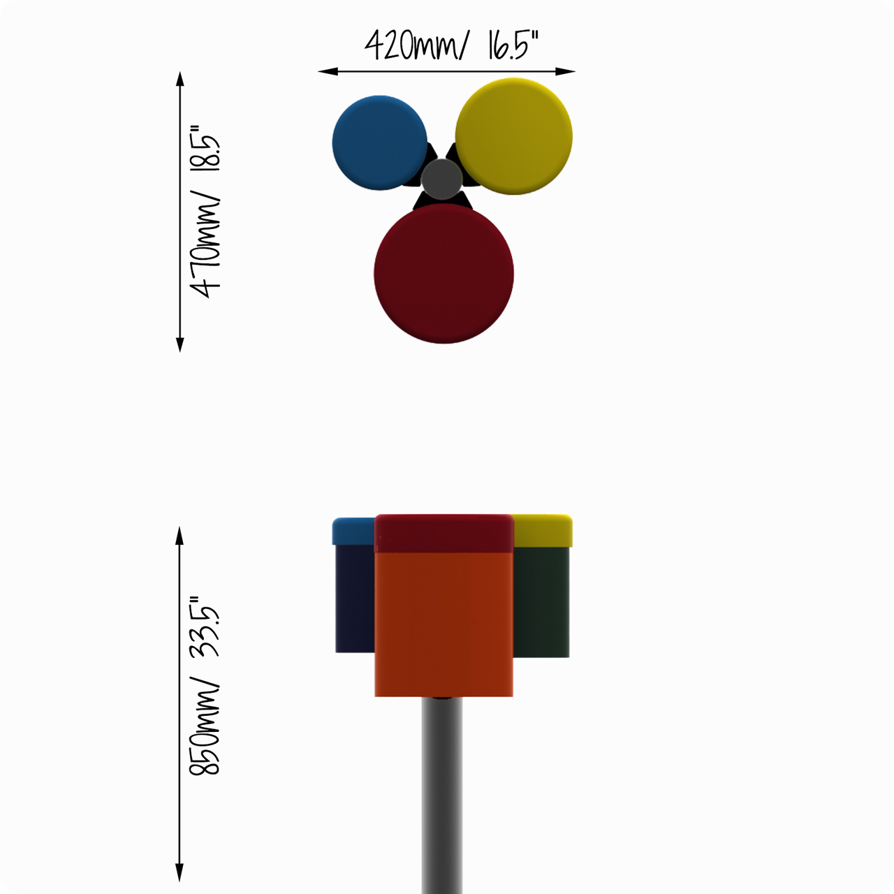 images Dimensions - Surface/Inground Mount