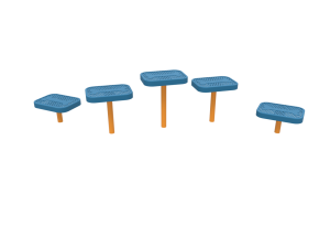 MyTCoat Stepping Pads for Dog Park - Set of 5