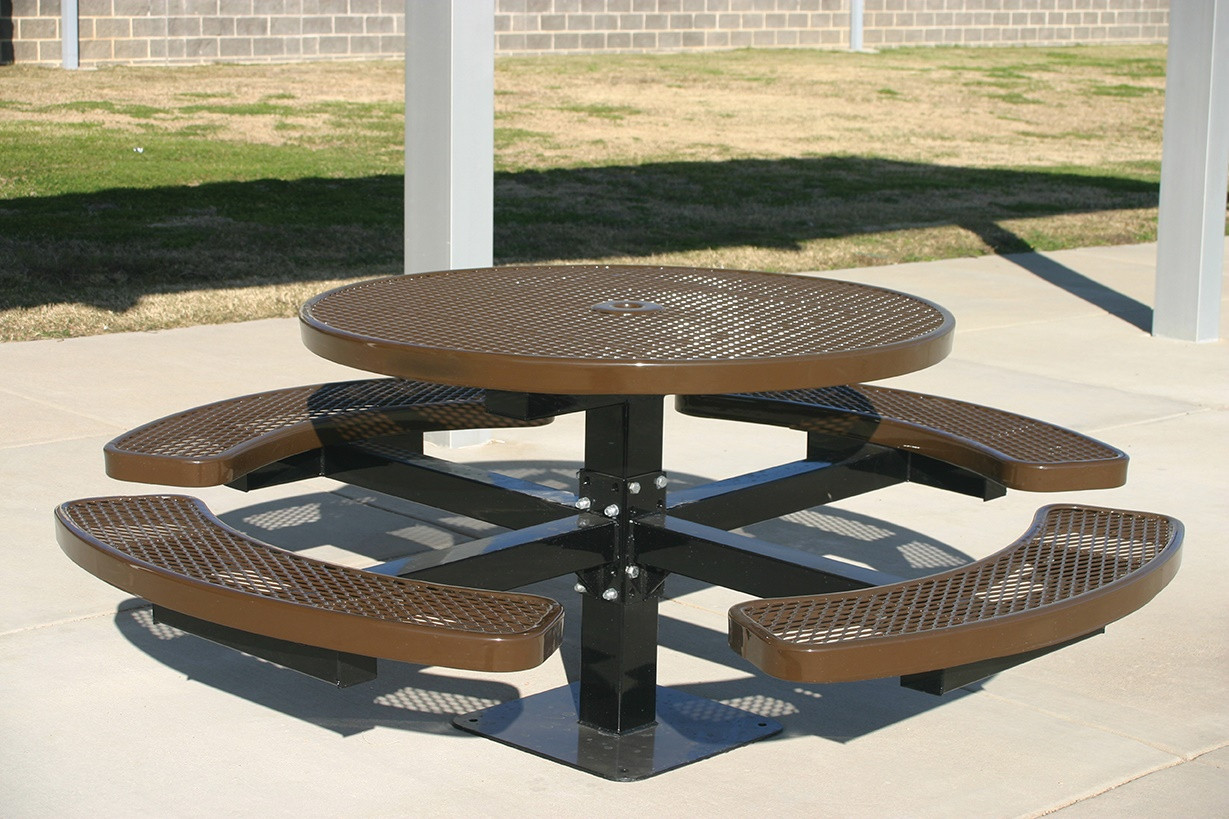 MyTCoat 46" Round Pedestal Table