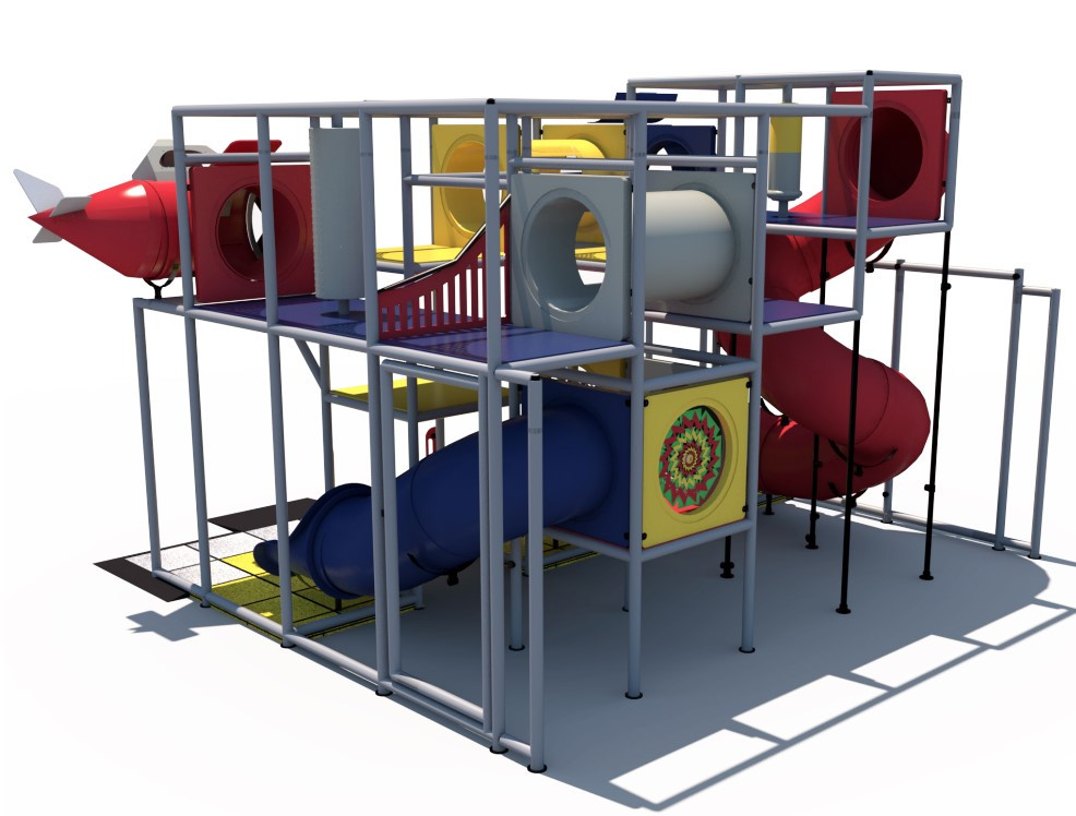images Bauer Bird Indoor Playground - Back View
