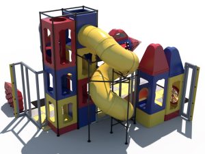 Leerjet Indoor Playground - Back View
