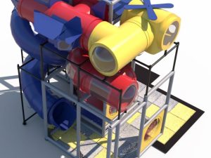 Hawker Hurricane Indoor Playground - Back View