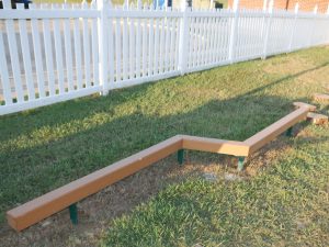 Infinity Playgrounds Balance Beam Zig Zag