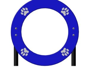 Spaniel Single Hoop Jump - Blue