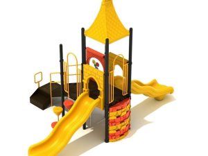 Minstrel's Merriment Castle Spark Playground Structure - Front