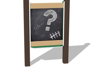 Single Magnetic Chalkboard