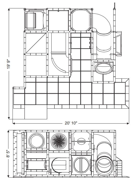 images Atlantic Indoor Playground - Top View