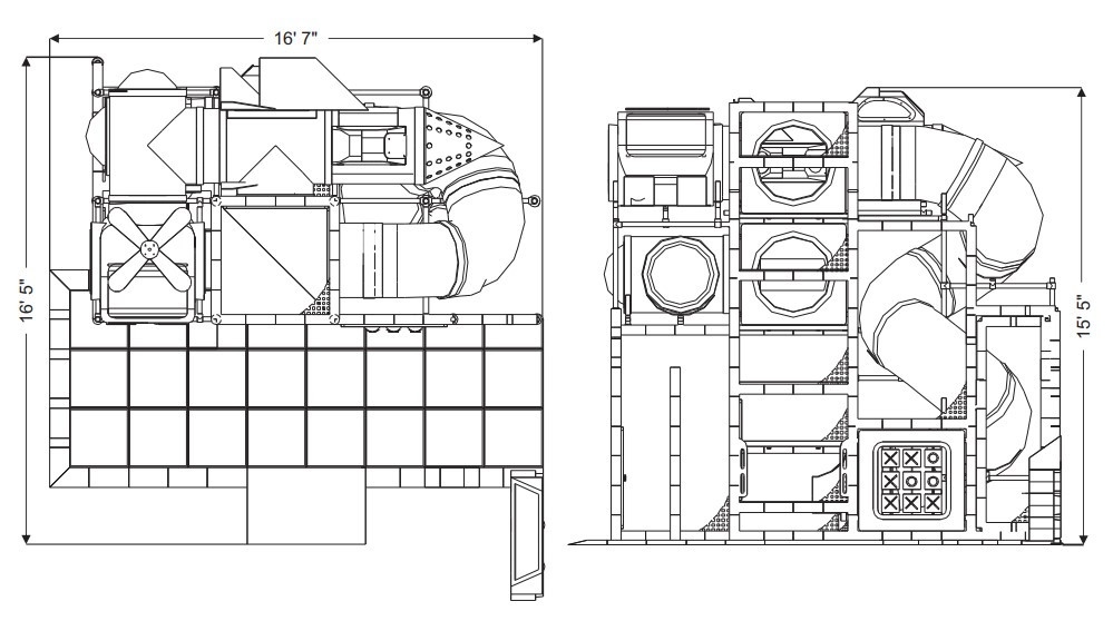 images Hawker Hurricane Indoor Playground - Top View