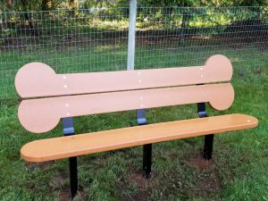 Dog-On-It Parks Biscuit Bone Dog Park Seat
