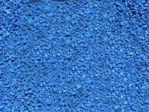 Blue Rubber Mulch
