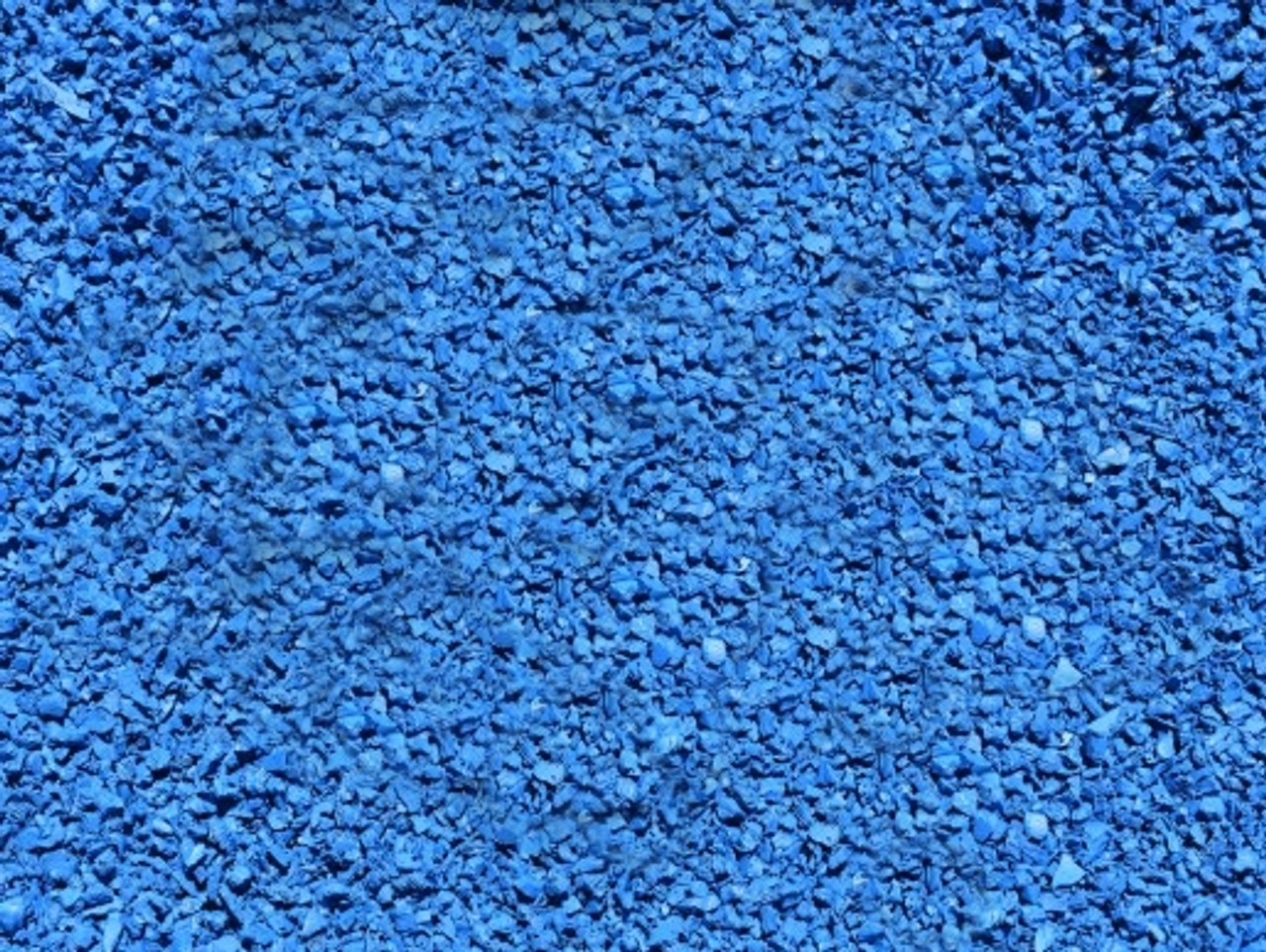 Blue Rubber Mulch Blue Rubber Mulch