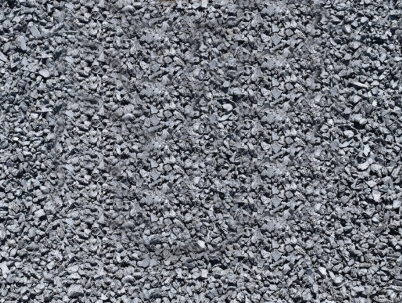 Silver Rubber Mulch Silver Rubber Mulch